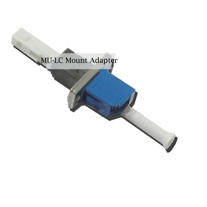 Mu to LC Fiber Conversion Coupler Single Core Mount Adapter